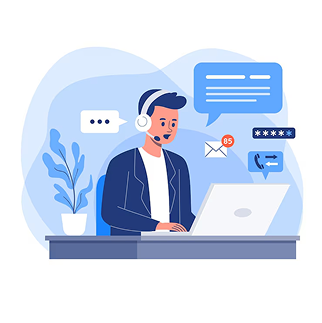 Direct Selling network illustration