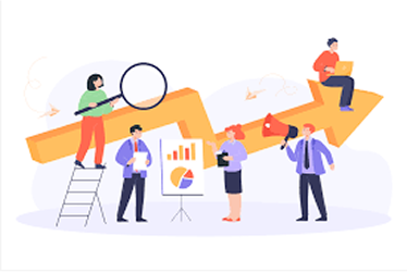 Direct Selling network illustration